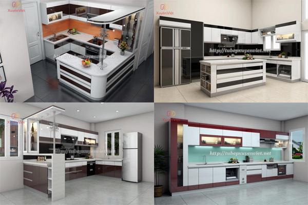 mẫu thiết kế phòng bếp đẹp hiện đại