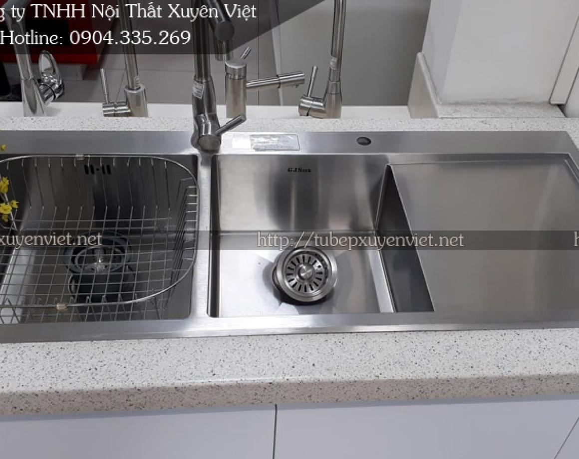 CHẬU RỬA ĐÔI GJS 1150R - INOX 304 (KOREAN)
