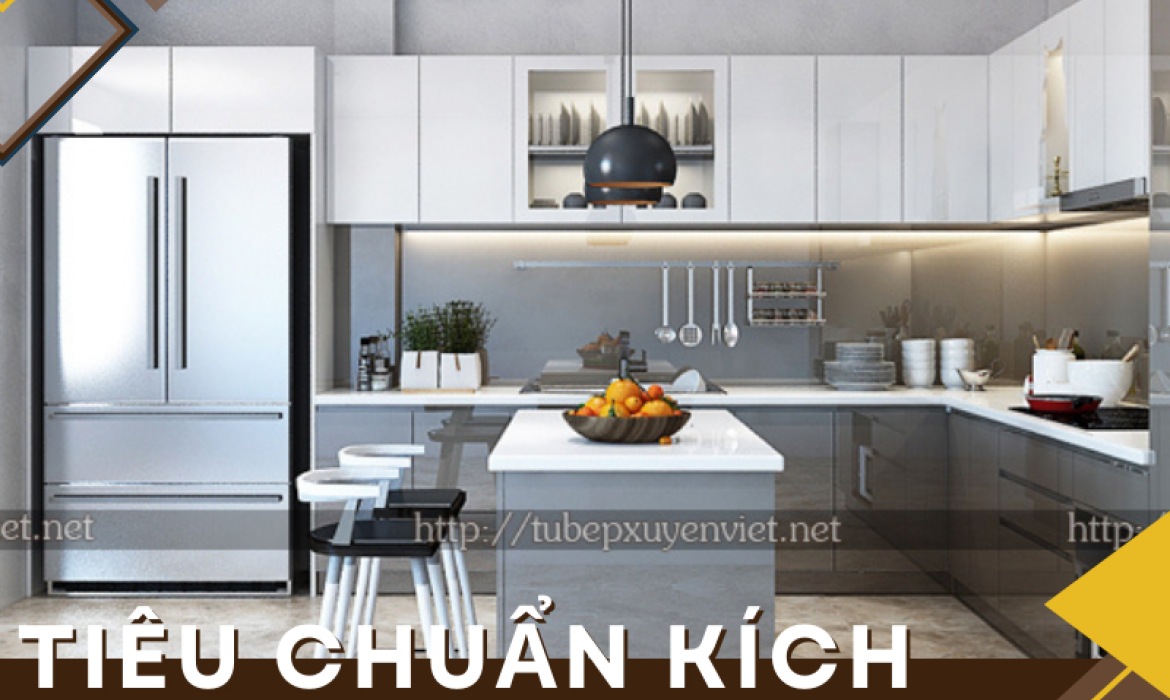  Tiêu chuẩn kích thước tủ bếp chữ L bạn phải biết