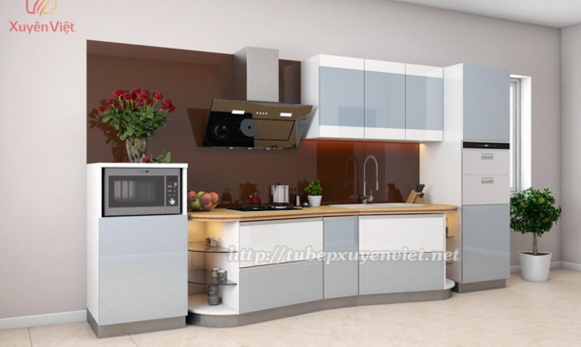 Mẫu thiết kế tủ bếp đẹp cho nhà chung cư