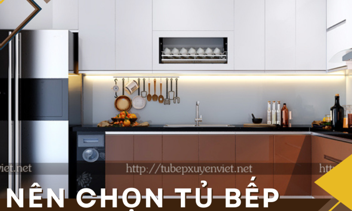 nên chọn tủ bếp chữ L hay chữ I