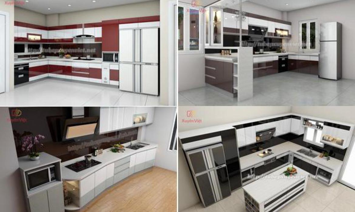 Tủ bếp Hải Phòng - Tổng hợp mẫu tủ bếp đẹp nhất và mới nhất