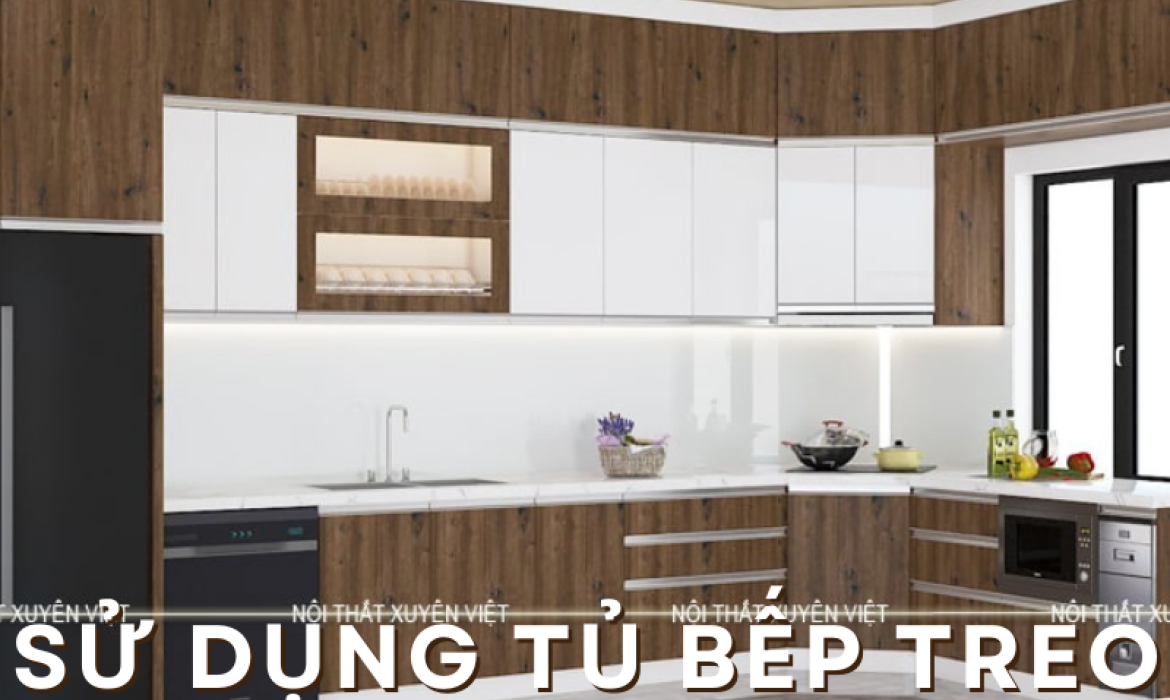 Tủ bếp treo tường bằng gỗ liệu có còn đáng sử dụng?