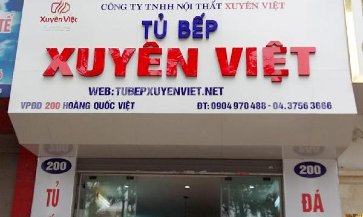 Khai trương showroom tủ bếp Xuyên Việt số 200 Hoàng Quốc Việt