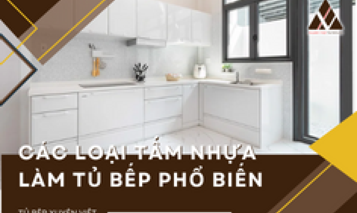  tấm nhựa làm tủ bếp 