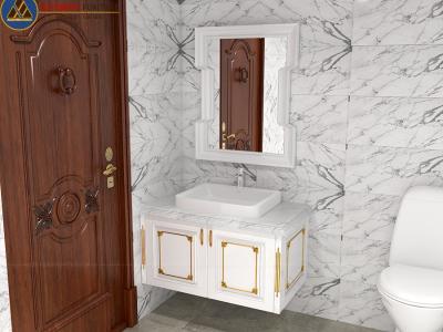 Tủ chậu lavabo tân cổ điển sang trọng, đẳng cấp XVL880