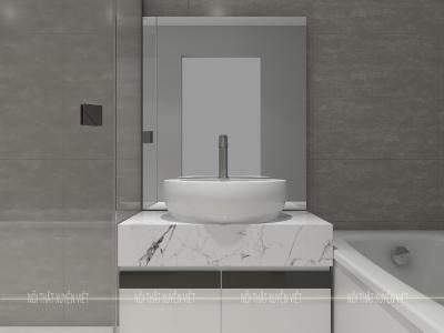 Tủ lavabo chân đứng hiện đại XVL869