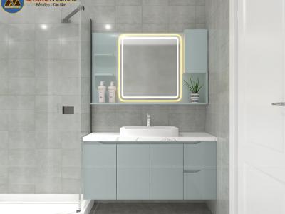 Tủ lavabo treo tường hiện đại XVL883