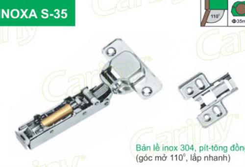 Bản lề inox pít-tông đồng - Cariny