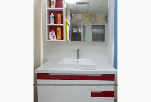 Bộ tủ chậu lavabo nhựa LBK100( Hàng bán sẵn)