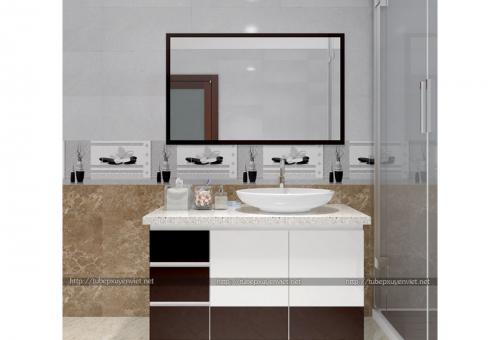 Bộ tủ chậu lavabo nhựa XVL645