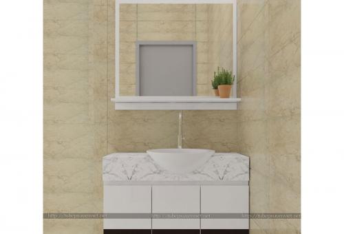 Bộ 3 tủ lavabo nhựa tông Xoẹt tông XVL647