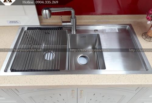Chậu rửa đôi GJS 9548R - Inox 304 (Korean)