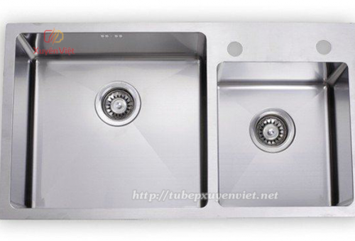 Chậu rửa đôi GJS 8047 - Inox 304 (Korean)