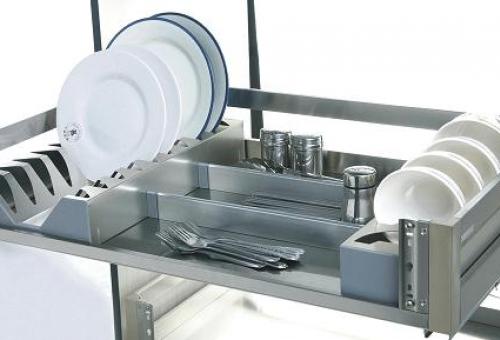 Giá bát đĩa inox hộp - Wellmax