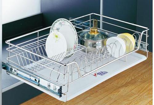 Giá rút bát inox sợi nan - Wellmax