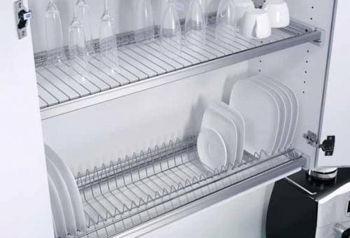 Giá úp bát đĩa, ly chén cố định tủ trên Hafele