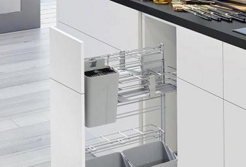 Phụ kiện nhà bếp - giá dao thớt, gia vị gắn cánh Hafele