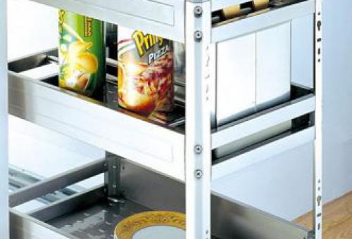 Giá dao thớt inox hộp - Wellmax