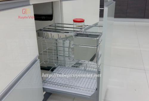 Giá dao thớt inox sợi vuông DTS