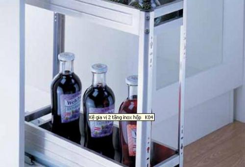 Phụ kiện tủ bếp - Giá đựng gia vị GV-H200