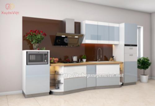 Mẫu tủ bếp đẹp XV015
