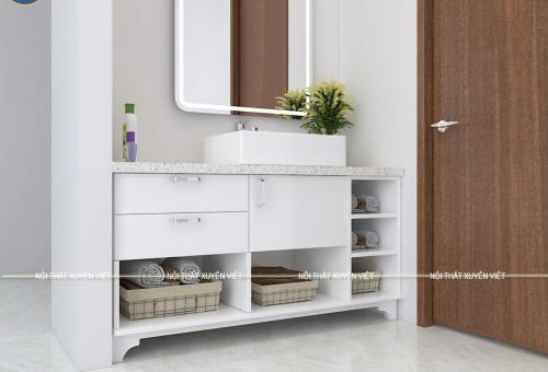 Mẫu tủ chậu lavabo đẹp hiện đại XVL784