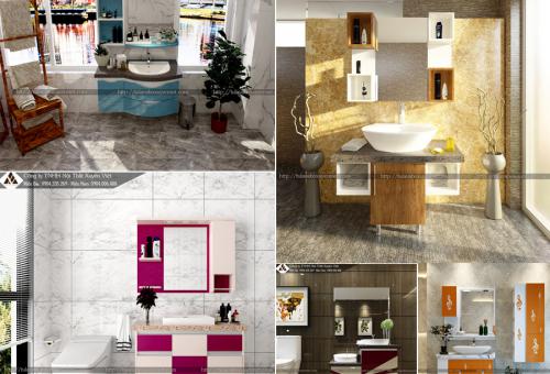 Những mẫu tủ chậu lavabo sẽ khiến phòng tắm đẹp phát hờn