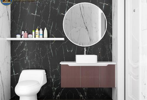 Mẫu tủ lavabo bằng nhựa siêu bền XVL885