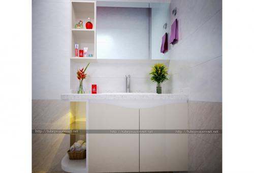 Mẫu tủ lavabo nhựa XVL664