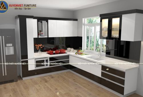 Đầu tư bộ tủ bếp đẹp như nhà chị Chi - Long An không có gì đáng tiếc