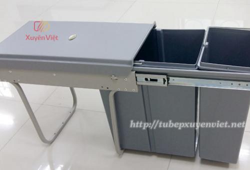Thùng rác 2 ngăn cánh mở TR2N