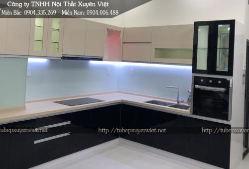 Video tủ bếp nhựa Acrylic nhà chị Hoa - Quận 8, HCM