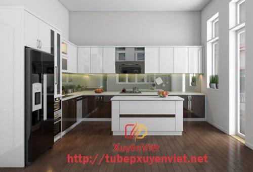 Tủ bếp đẹp mã XV013