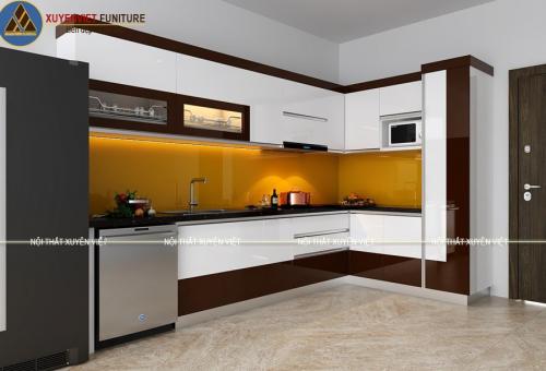 Tủ bếp hiện đại nhà chị thu - Kiến An, Hải Phòng