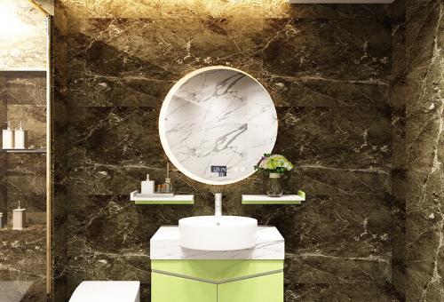 Tủ chậu lavabo đẹp màu xanh cốm XVL859