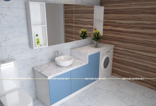 Tủ lavabo đẹp thiết kế XVL749 - Muốn là phải đầu tư
