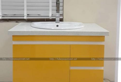 Tủ lavabo nhựa cho nhà nhỏ LBK110 (Hàng bán sẵn)