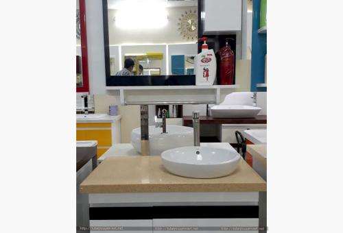 Tủ lavabo nhựa cho nhà nhỏ LBK105 (Hàng bán sẵn)