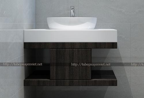 Tủ lavabo nhựa cho phòng tắm nhỏ XVL674