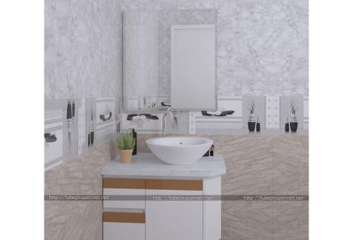 Tủ lavabo nhựa nhà nhỏ XVL644