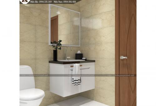 Tủ lavabo nhựa nhà tắm XVL654