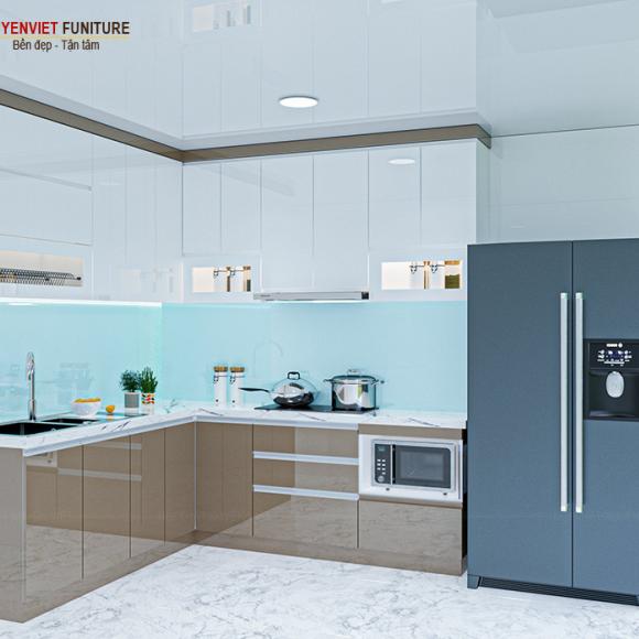 Thay thế tủ bếp mối mọt bằng tủ bếp nhựa pvc nhà chú Hải - quận 4
