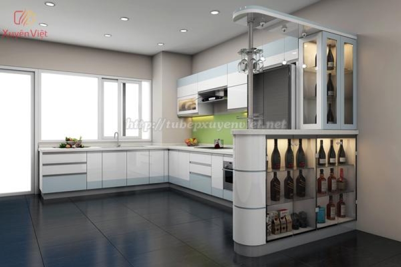 Tổng hợp các mẫu thiết kế tủ bếp đẹp nhất trong tháng 11/2014