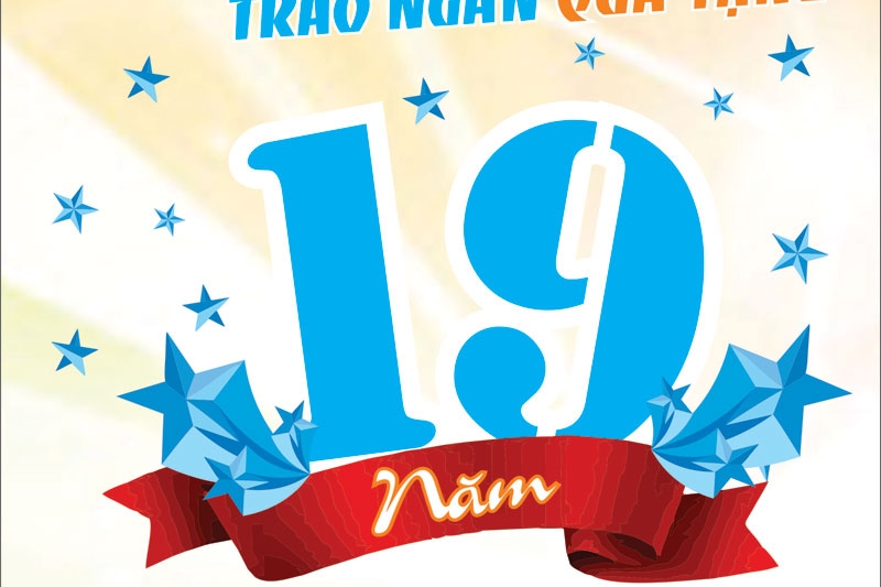 Mừng sinh nhật công ty 19 tuổi - KHUYẾN MÃI KHỦNG