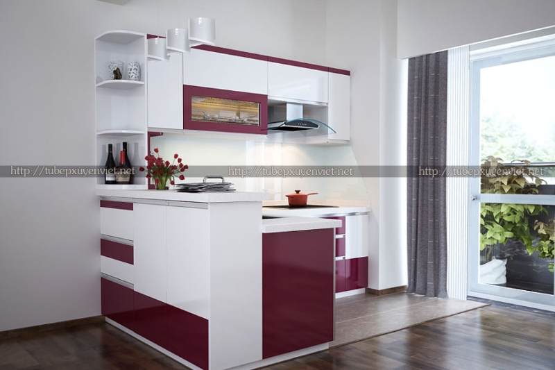 15 mẫu tủ bếp chữ L đẹp thông minh cho nhà nhỏ hẹp