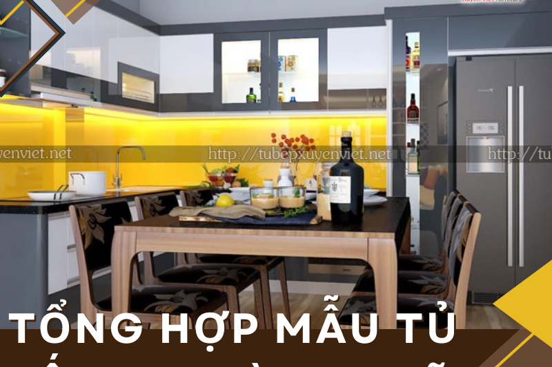 Tổng hợp mẫu tủ bếp đẹp hình chữ L