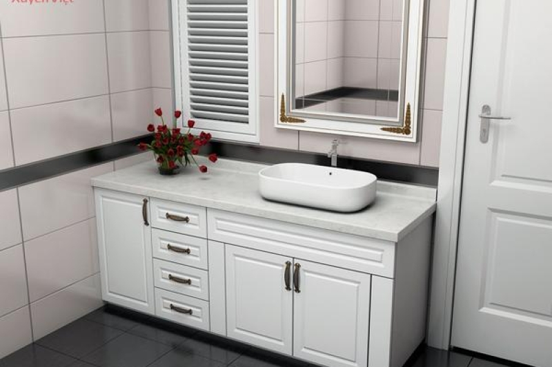Chiêm ngưỡng mẫu tủ chậu LAVABO bán cổ điển