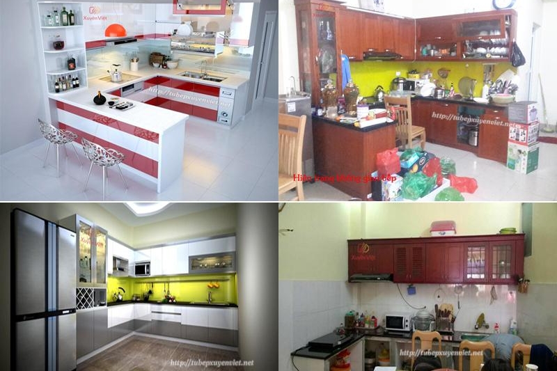Những mẫu bếp cũ kỹ trở nên ấn tượng bởi ý tưởng hiện đại