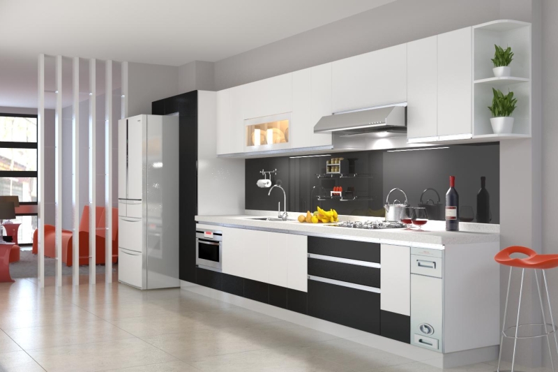 13 ý tưởng thiết kế tủ bếp đẹp kiểu mở miễn chê